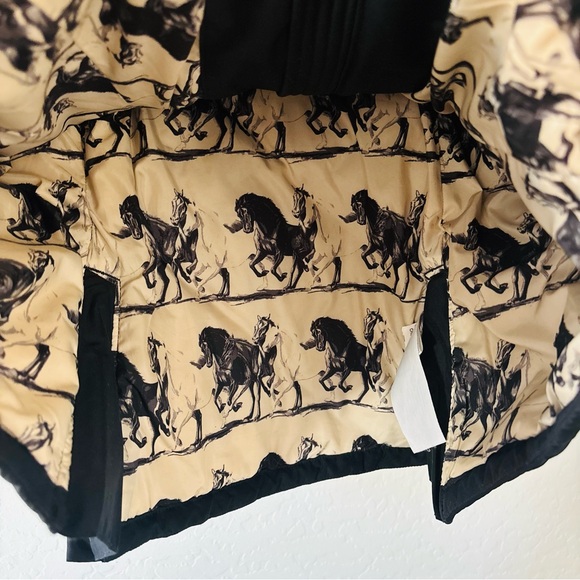 Ariat Terrace Ladies Quilted Jacket Black Equestrian Riding Coat Size M - Picture 7 of 9